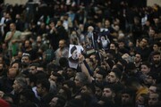 تصاویری دیدنی از همه مسیرهای وداع با شهید جمهور در یک قاب | از میدان آنقلاب تا میدان آزادی