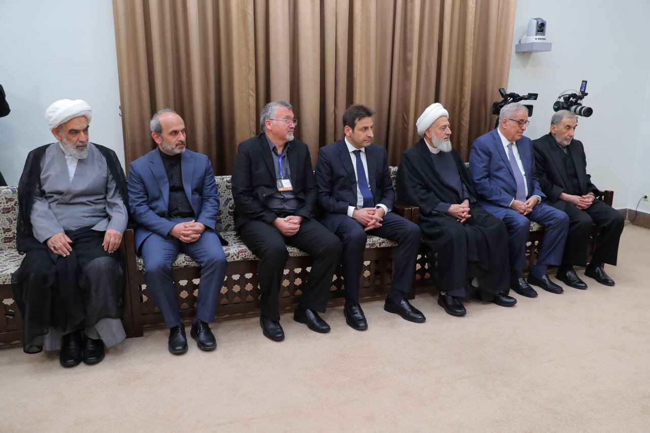 دیدار رئیس مجلس لبنان با رهبر انقلاب + تصاویر