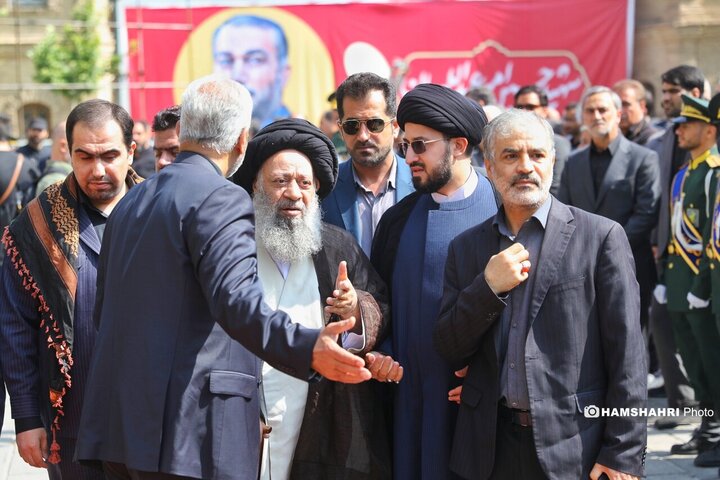 مراسم تشییع و خاکسپاری امیرعبداللهیان وزیر امور خارجه شهید