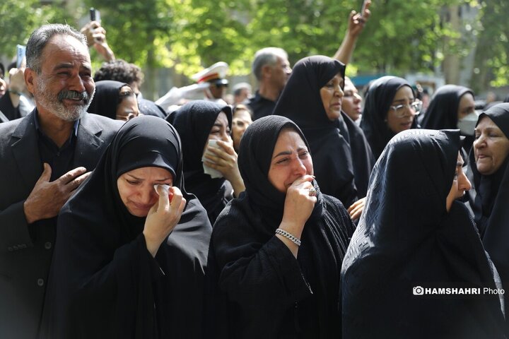 مراسم تشییع و خاکسپاری امیرعبداللهیان وزیر امور خارجه شهید