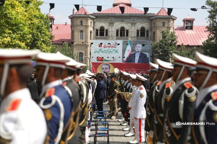مراسم تشییع و خاکسپاری امیرعبداللهیان وزیر امور خارجه شهید