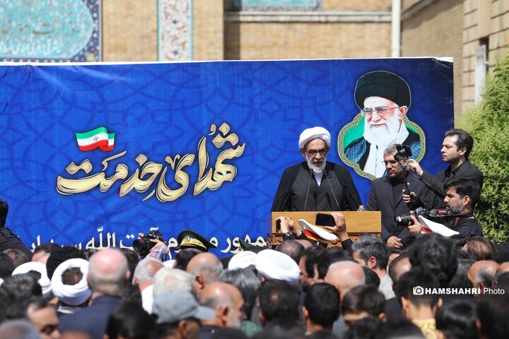 مراسم تشییع و خاکسپاری امیرعبداللهیان وزیر امور خارجه شهید