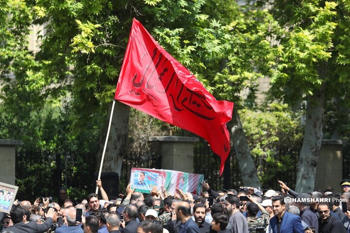 مراسم تشییع و خاکسپاری امیرعبداللهیان وزیر امور خارجه شهید