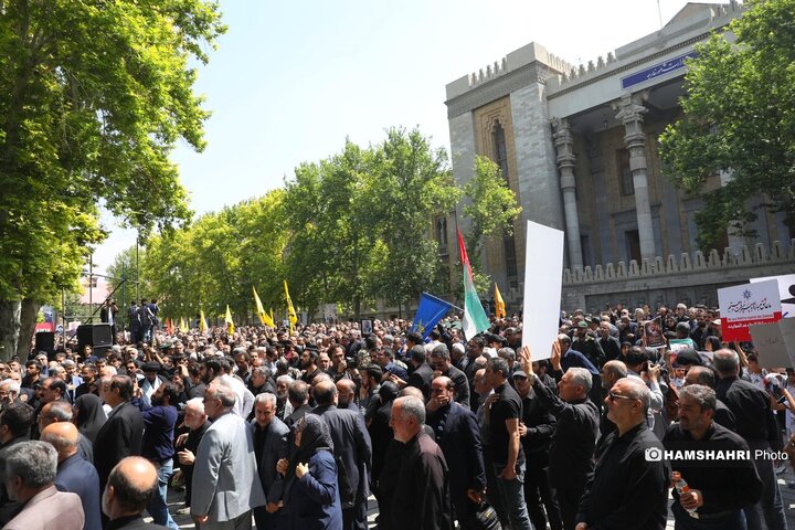 مراسم تشییع و خاکسپاری امیرعبداللهیان وزیر امور خارجه شهید