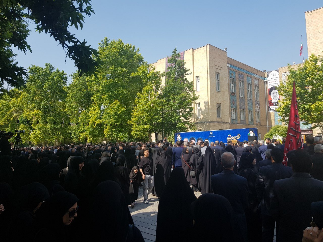 مراسم تشییع پیکر شهید امیرعبداللهیان + تصاویر