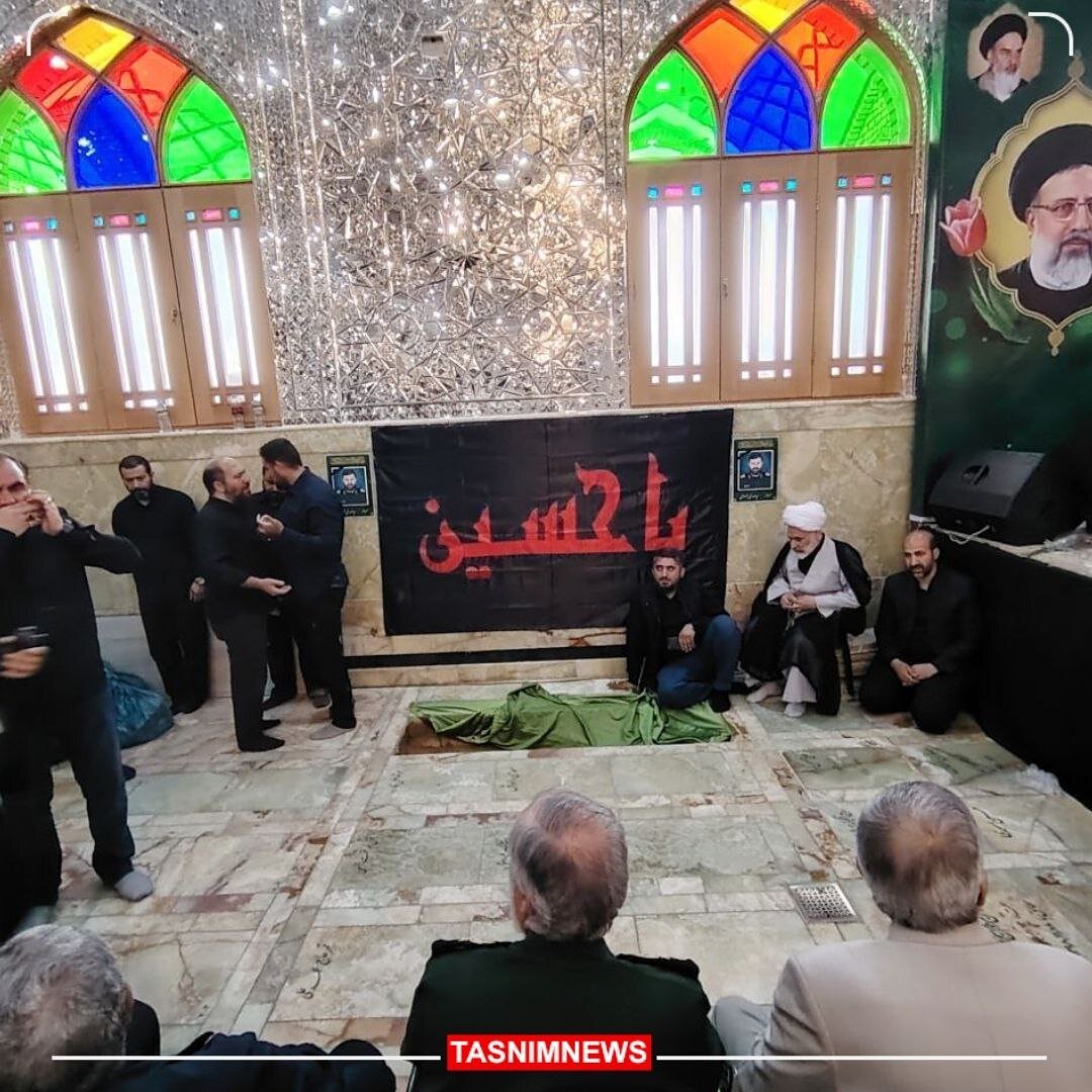 آرامگاه ابدی شهید سیدمهدی موسوی در حرم حضرت شاهعبدالعظیم(ع) + فیلم و عکس