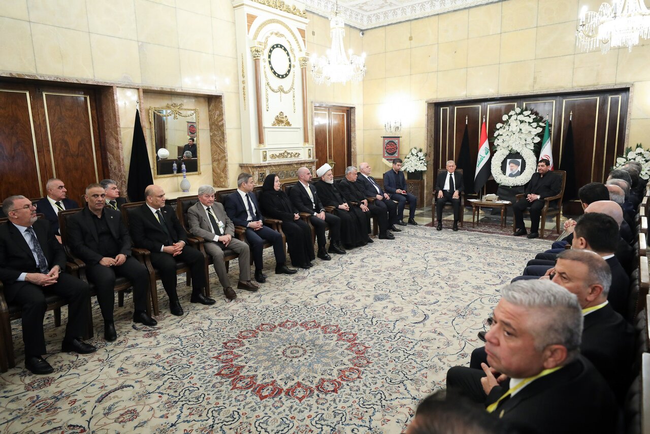 تصاویر دیدار رئیسجمهور عراق با مخبر