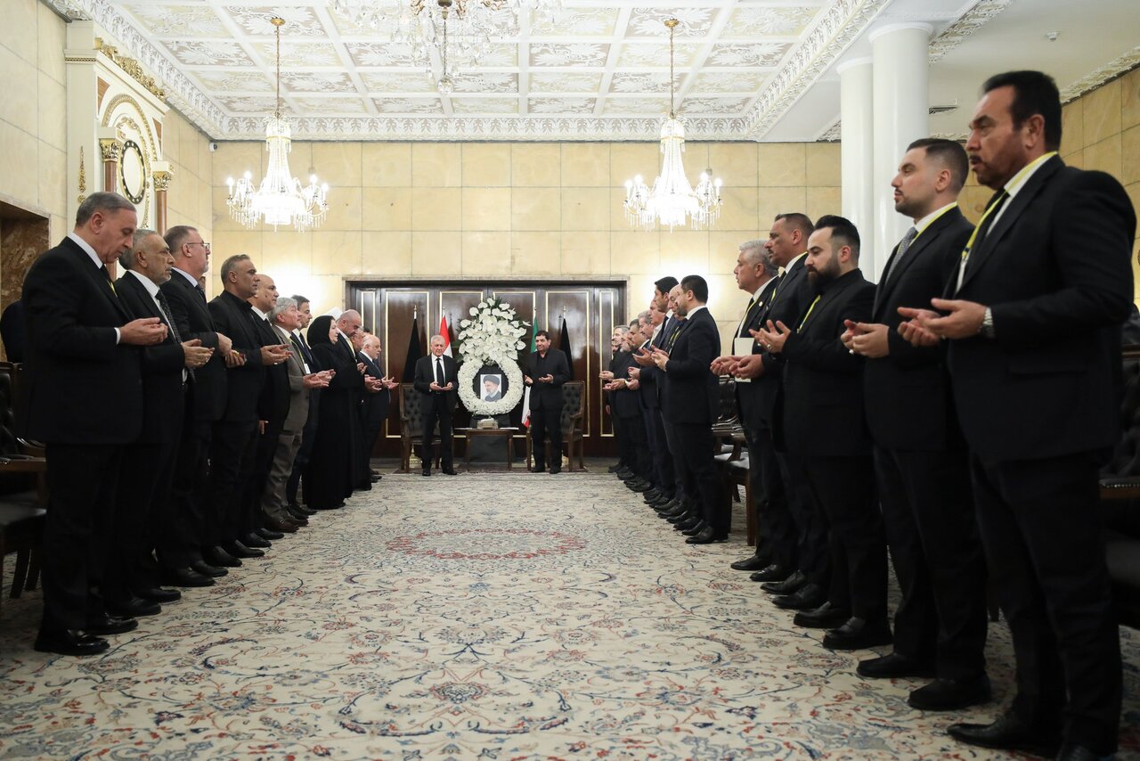 تصاویر دیدار رئیسجمهور عراق با مخبر