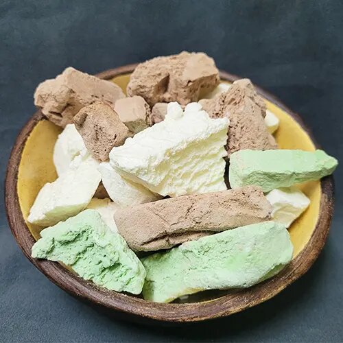 طرز تهیه بستنی خشک فضانوردان در خانه | فوت و فن درست کردن بستنی خشک پفکی بدون دستگاه