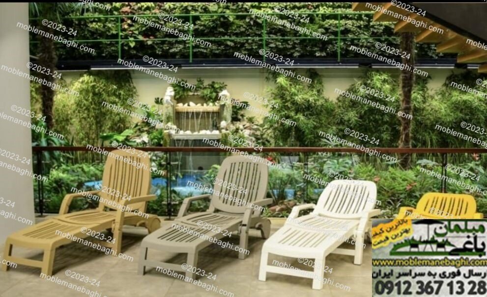مبلمان باغی، چتر سایبان، انواع صندلی های حصیری و صندلی تاشو