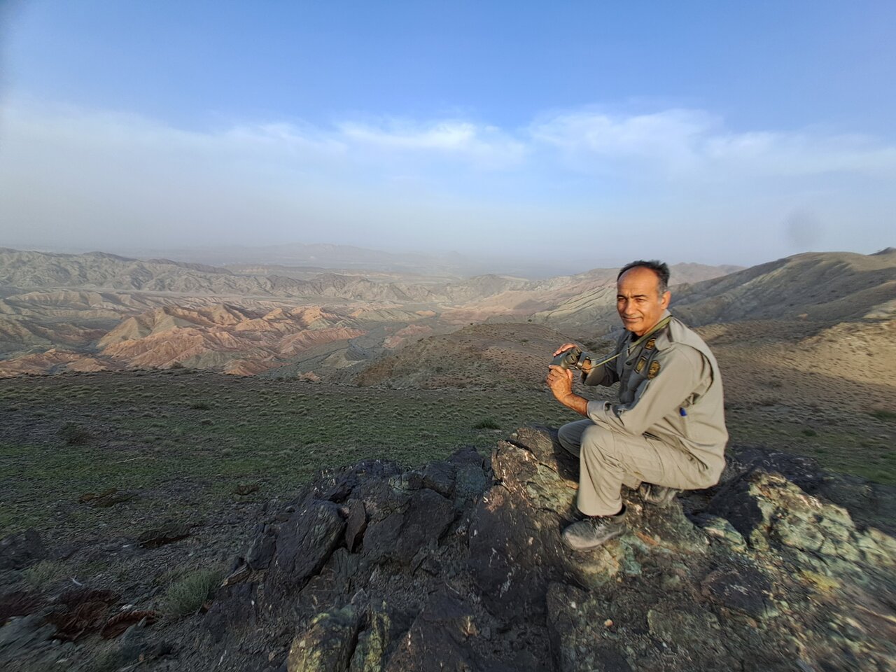 فرمانده یگان قوچ شکار میکرد