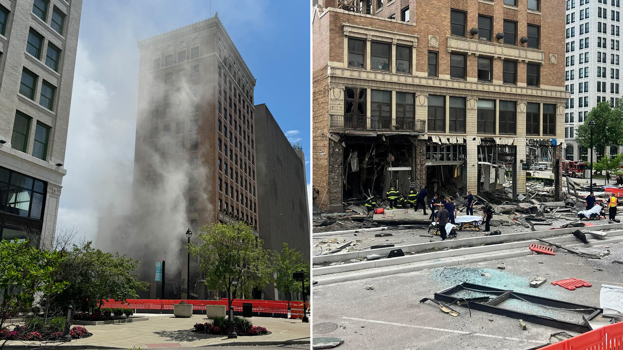 انفجار بانک در اوهایو