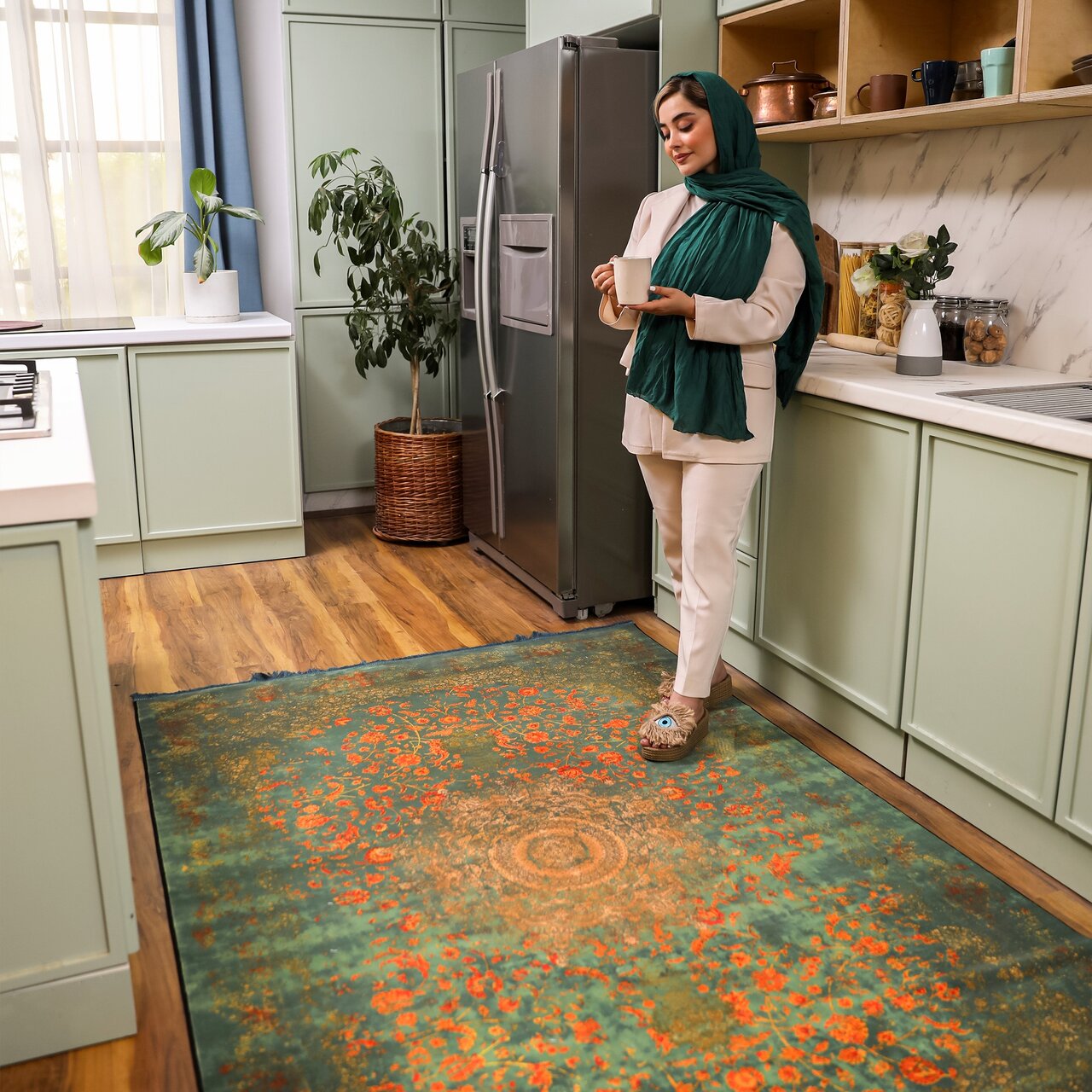 فرش ماشینی ابریشمی ۱۴۰۳