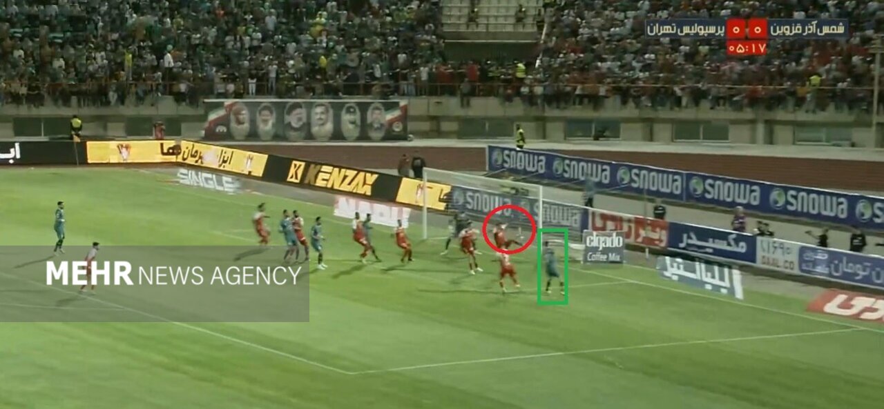 پرسپولیس مدیون هوش یک بازیکن | اشتباه دو بازیکن باز هم تکرار شد