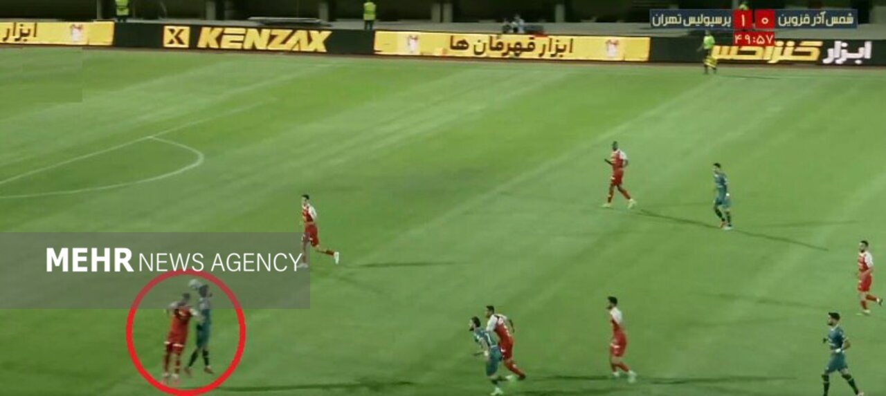 پرسپولیس مدیون هوش یک بازیکن | اشتباه دو بازیکن باز هم تکرار شد
