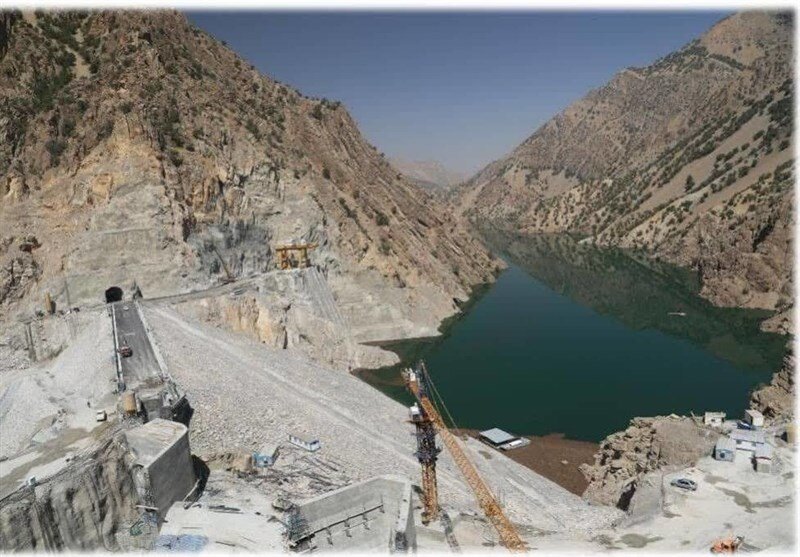 یک سد دیگر سر ریز شد | بازگشایی دریچه سد + تصاویر