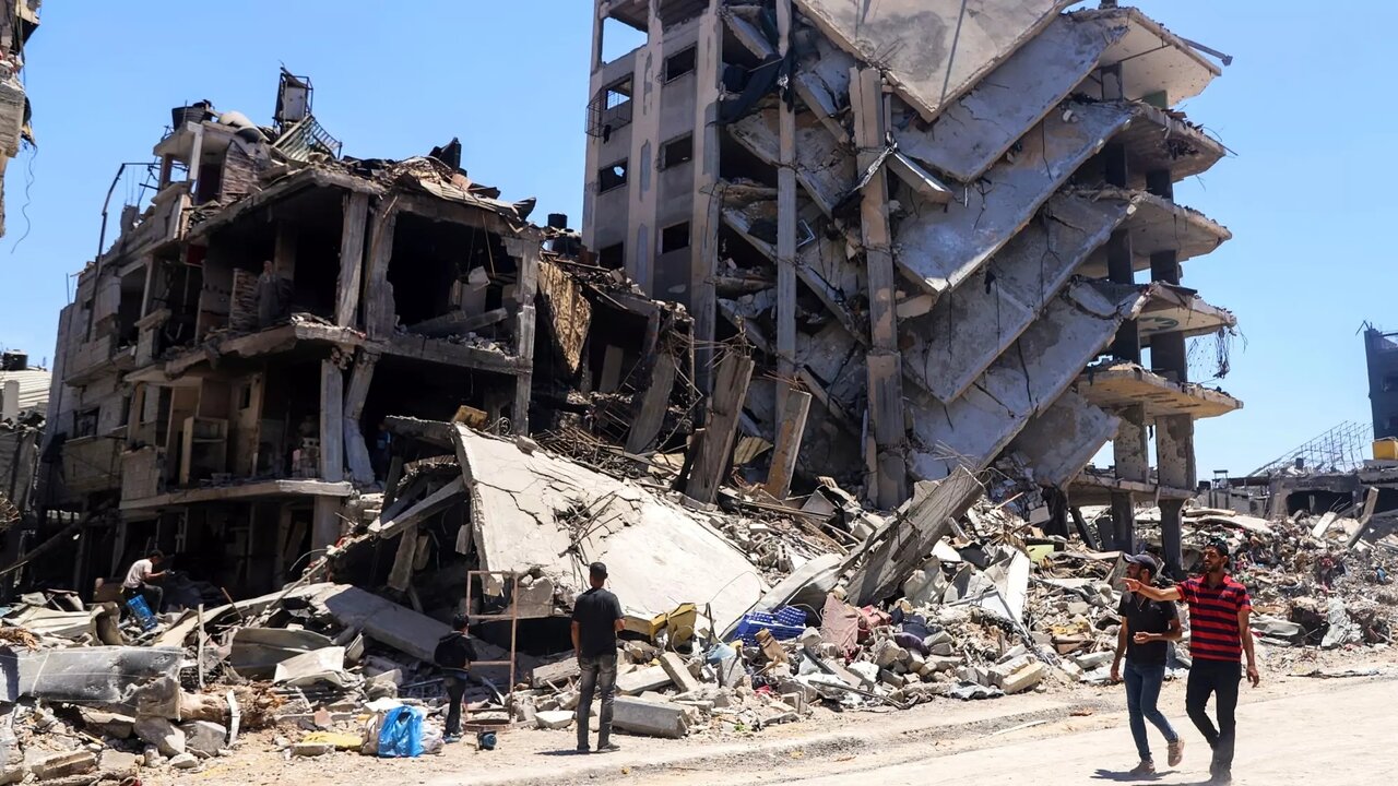 جهنم ویرانی به نام جبالیا | گزارش تصویری