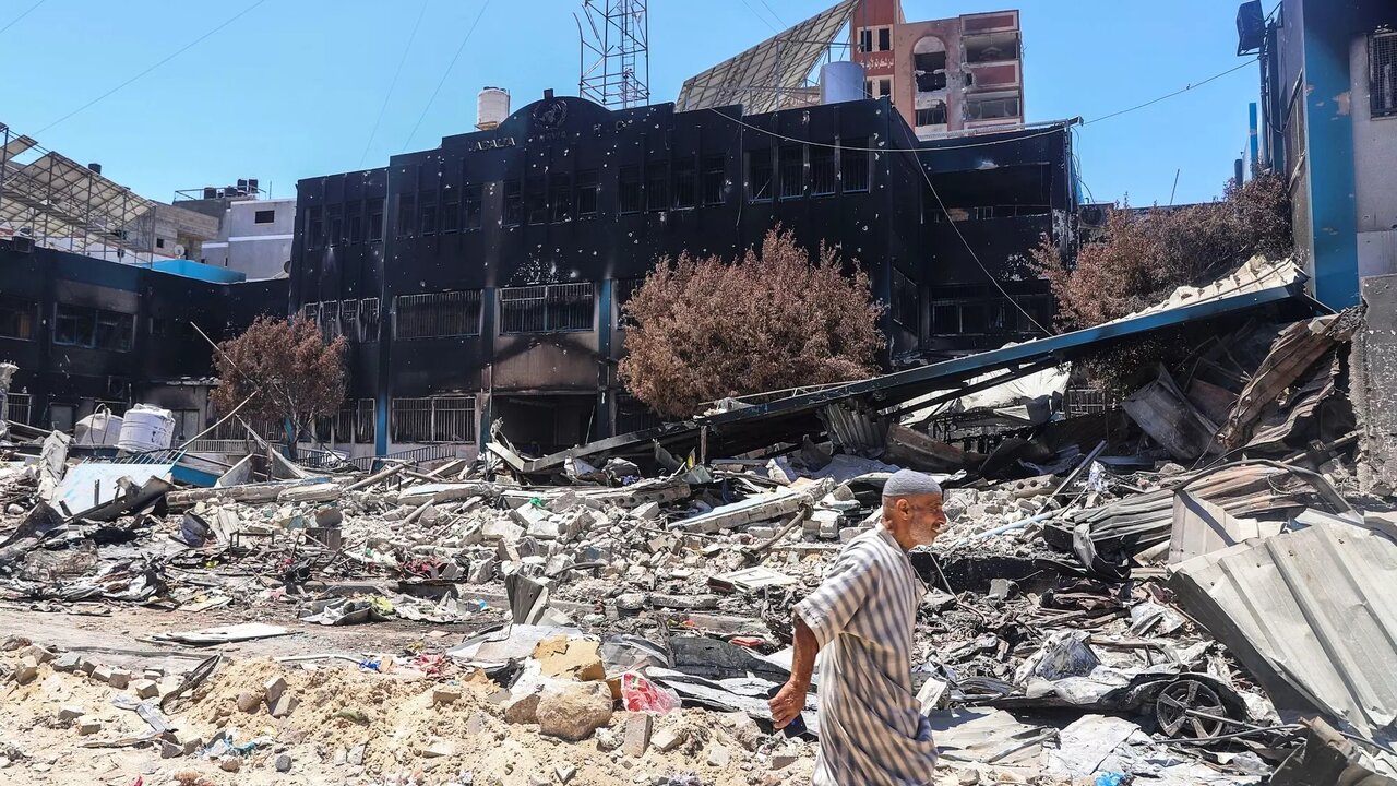 جهنم ویرانی به نام جبالیا | گزارش تصویری