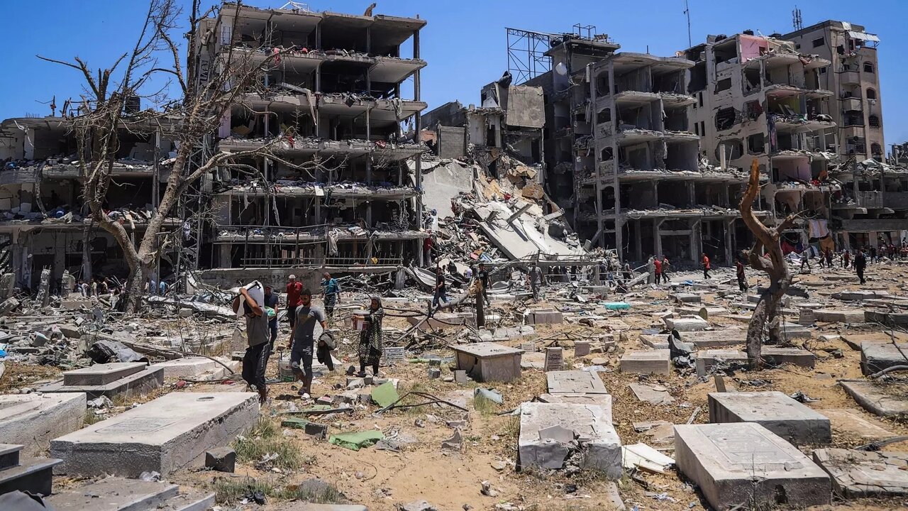 جهنم ویرانی به نام جبالیا | گزارش تصویری