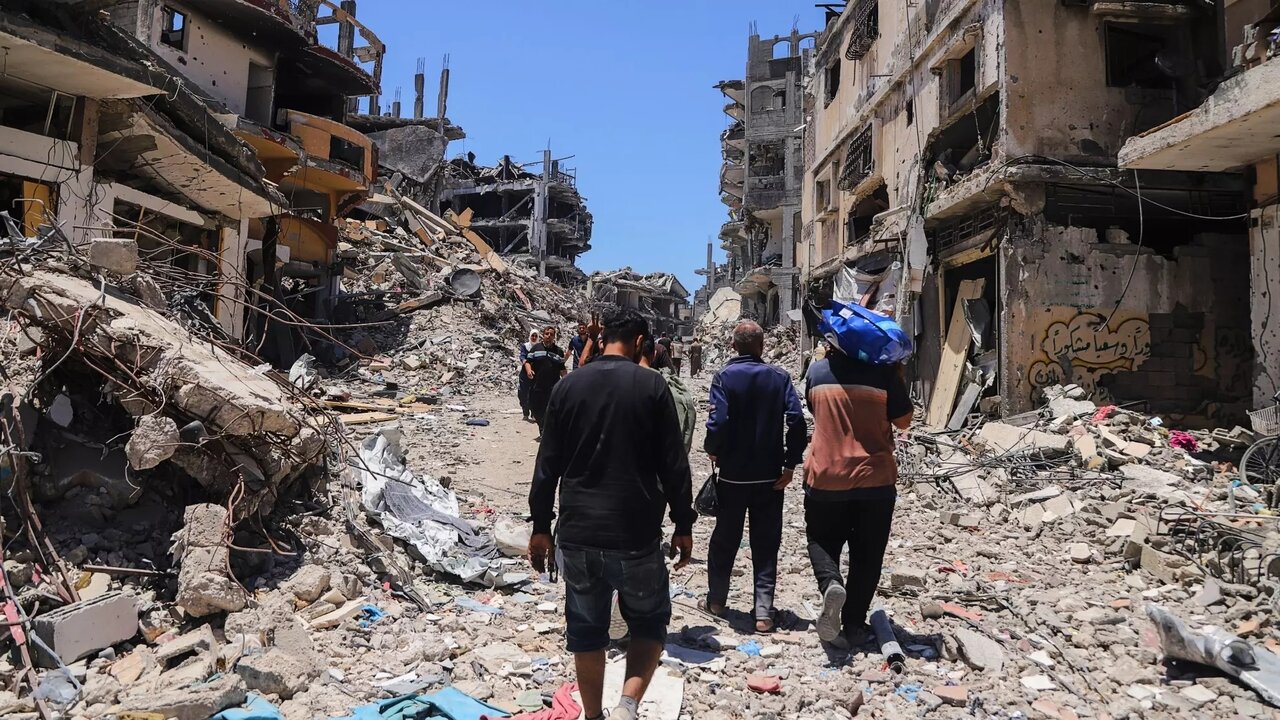 جهنم ویرانی به نام جبالیا | گزارش تصویری