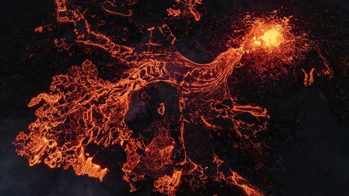 عکس | قرنها فوران در ایسلند!