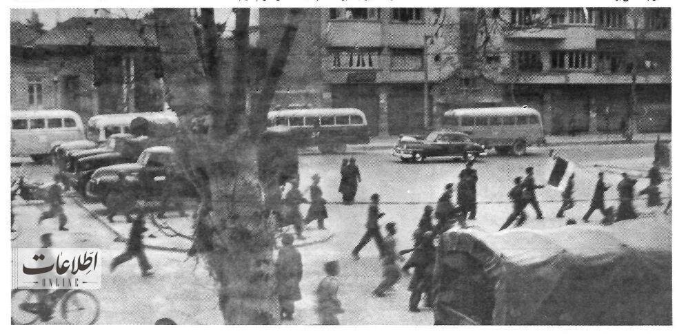 تصاویر دیده نشده از خیابانهای تهران در ۱۵ خرداد ۱۳۴۲