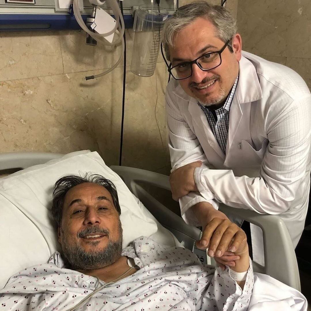 تازه ترین وضعیت سلامت عمو قناد 1 عمو قناد در بیمارستان