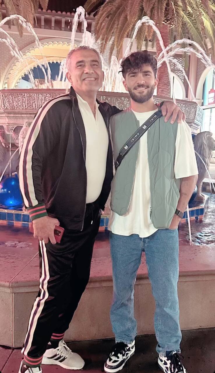 عکس| گشتوگذار عابدزاده و امیر در آمریکا