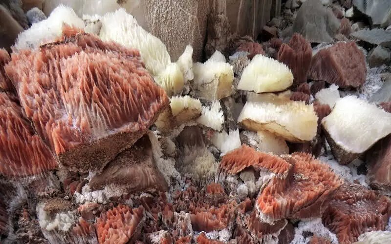 غارهای نمکی گرمسار، زیباترین جاذبه گردشگری برای عاشقان طبیعت + تصاویر