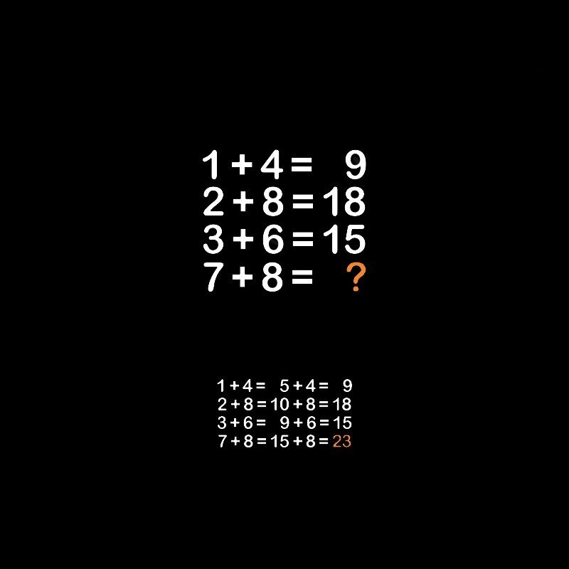 برای حل این معما باید یک استدلال منطقی پنهان در آن را کشف کنید