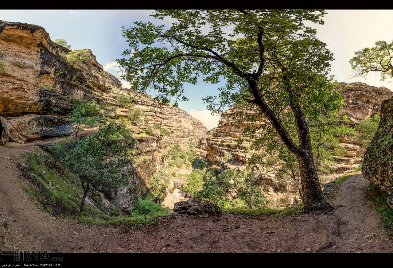 این تنگه رویایی در لرستان قدمت چند میلیون ساله دارد | تصاویر
