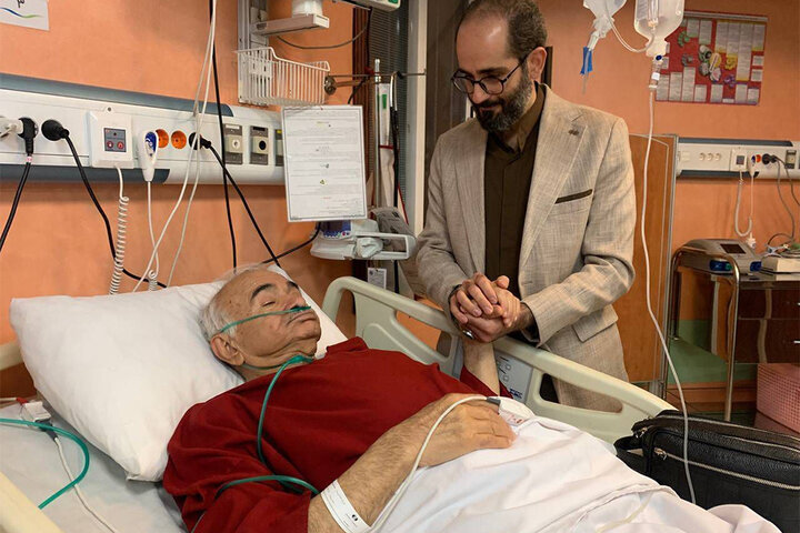 نخستین تصویر از محمدعلی بهمنی روی تخت بیمارستان