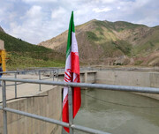 رهاسازی آب در کانال طرح آبرسانی به دریاچه ارومیه |  ویدئو