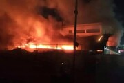 آتش‌سوزی گسترده در کویت + ویدئو  | ۳۰ نفر جان باختند