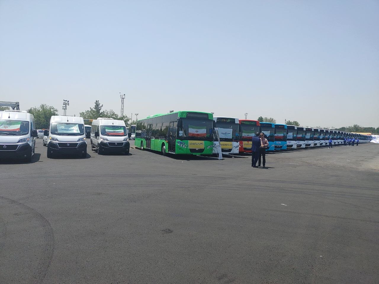 چمران: تحویل ۱۶۰ دستگاه اتوبوس به ناوگان حمل و نقل عمومی