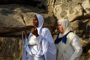 تصاویری از حضور انبوه حاجیان در سرزمین عرفات