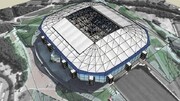 تصویری جالب از تونل ورزشگاه شالکه ؛  محل برگزاری دیدار صربستان - انگلیس