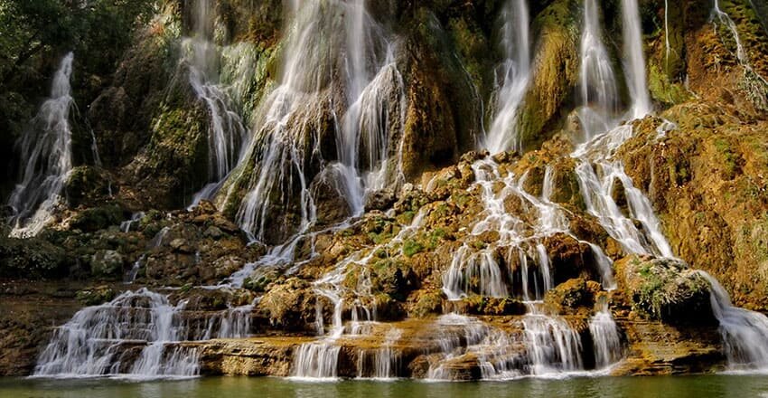 آبشارهای عجیب ایران + تصاویر آبشار