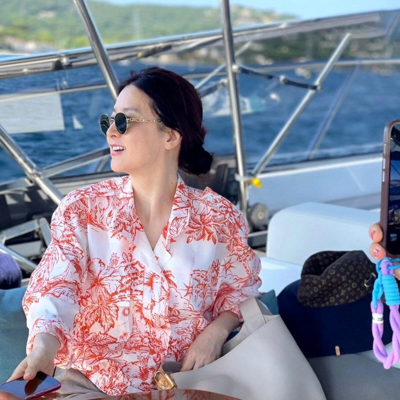 عکسهای جالب یانگوم ۵۳ ساله در یک سفر لاکچری