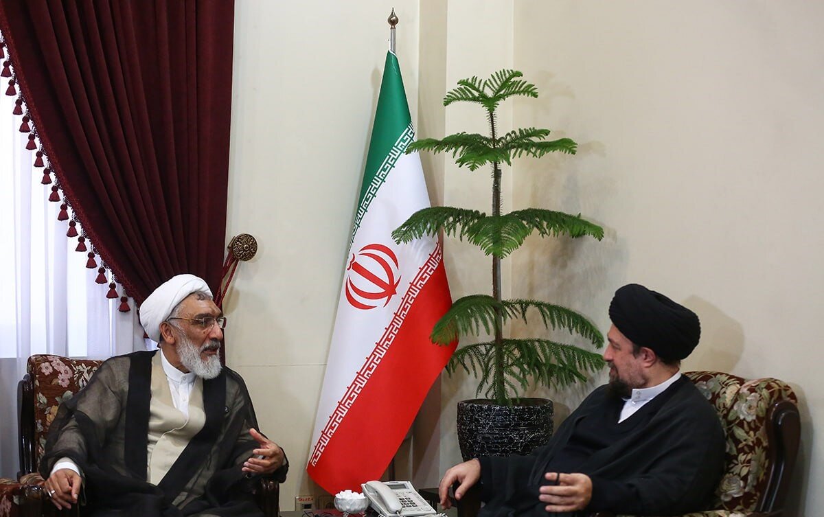 دیدار مصطفی پورمحمدی با سیدحسن خمینی + جزئیات و تصاویر