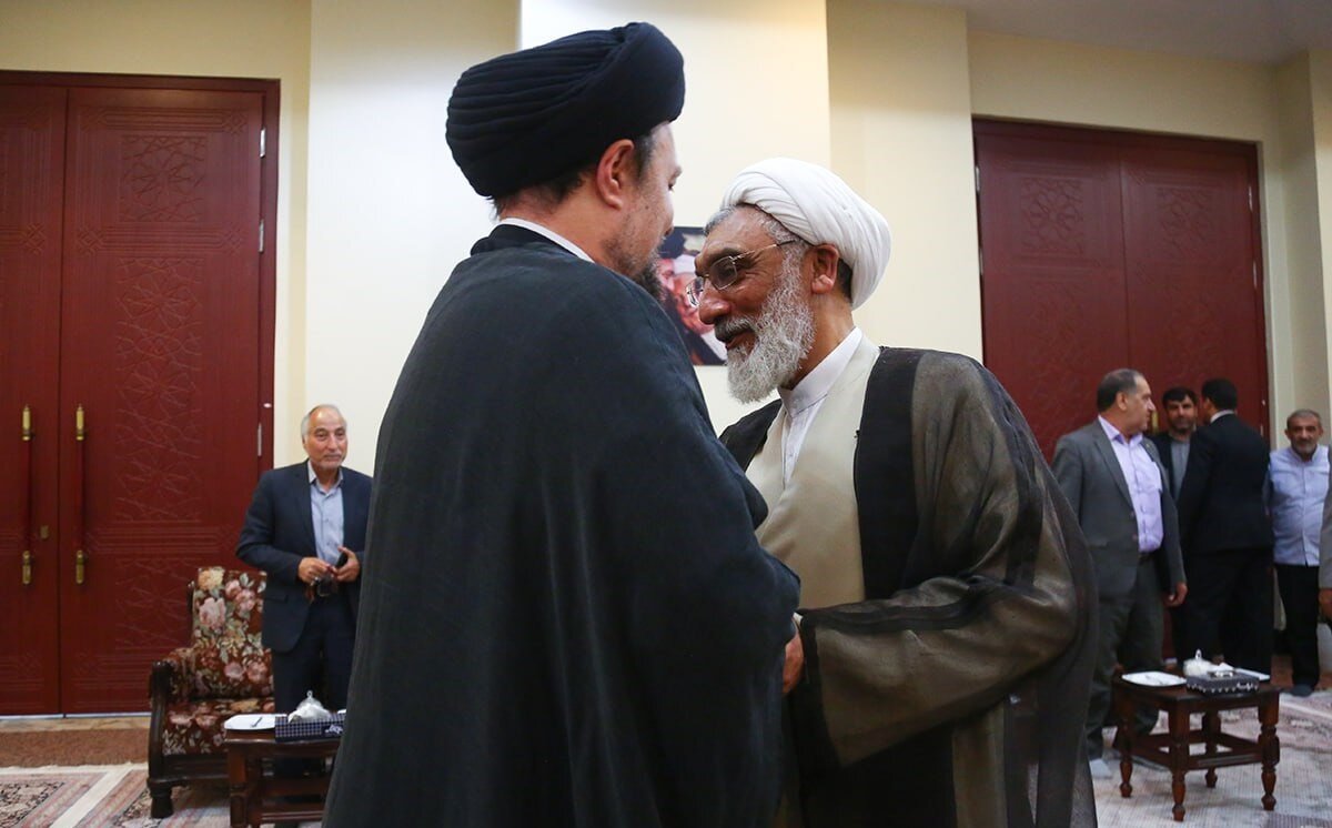 دیدار مصطفی پورمحمدی با سیدحسن خمینی + جزئیات و تصاویر