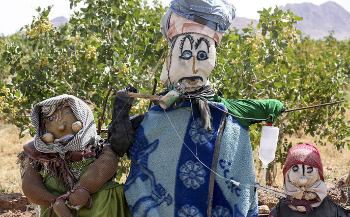 مزرعه عروسکها، جاذبه گردشگری در دل کویر | ببینید