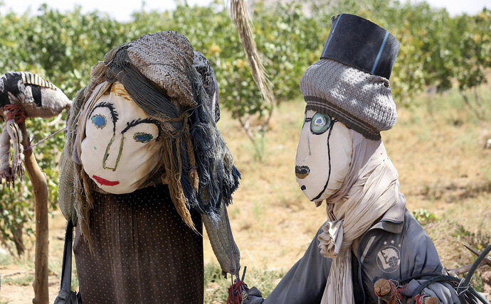 مزرعه عروسکها، جاذبه گردشگری در دل کویر | ببینید