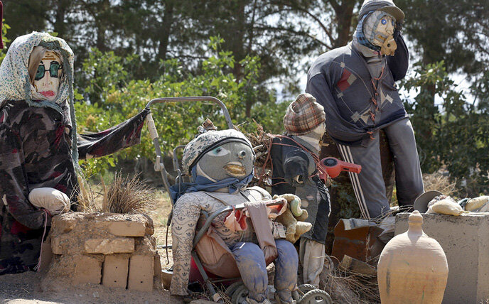 مزرعه عروسکها، جاذبه گردشگری در دل کویر | ببینید