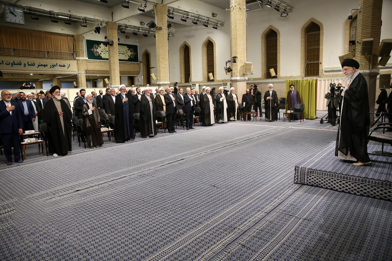 دیدار مسئولان قوه قضائیه با رهبر انقلاب | تصاویر