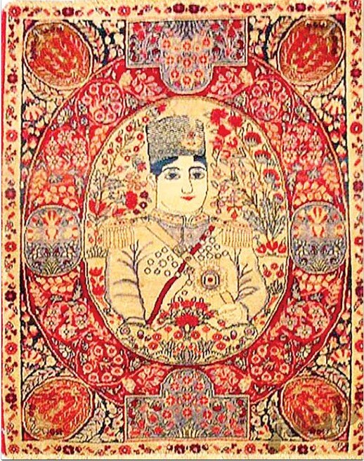 چرا فرش تهران نقشونگار روستایی دارد؟