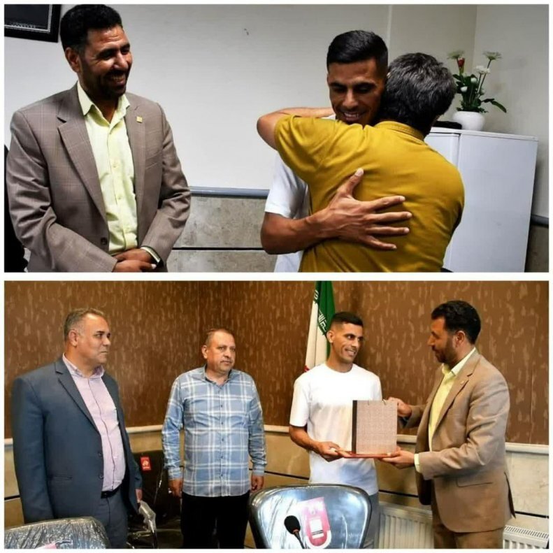 بازیکن پرسپولیس ۹ زندانی را آزاد کرد +عکس