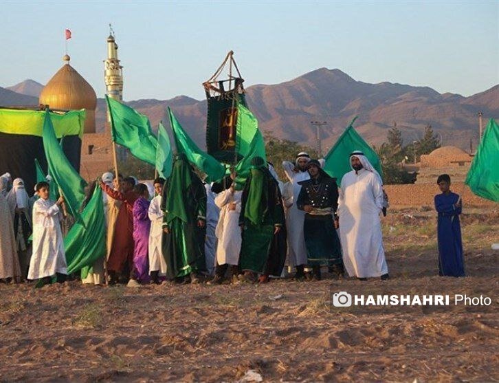 نمایش واقعه غدیر در روستای ملی تعزیه + تصاویر