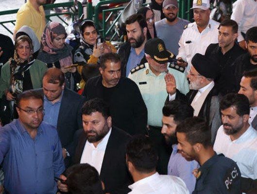 آخرین حضور شهید جمهور در راهپیمایی ده کیلومتری غدیر | عکس