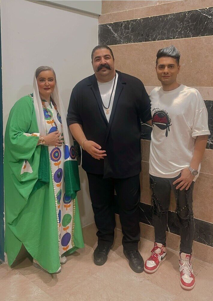 تصویر تازهای از نعیمه نظامدوست در کنار بهنام بانی